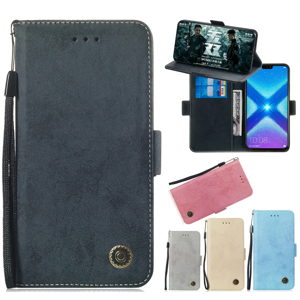 

For Huawei Nova 3 Nova3 Case Genuine Leather Wallet Case For Huawei Nova 3i 3 i / P Smart Plus + Cover Flip Soft TPU Psmart Capa
