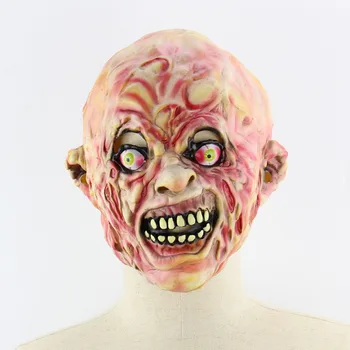 

1 Piece Scary Clown Mask Masque Payday Party Halloween Mask For Party Mascara Carnaval Silicone Masks Men Masquerade