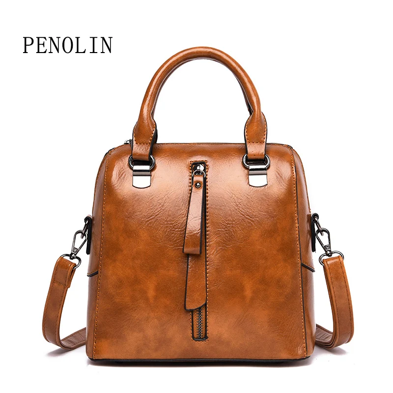 

2019 Vintage PU Leather Ladies HandBags Women Messenger Bags Totes Crossbody Shoulder Bag Hand Bags Hot Sale