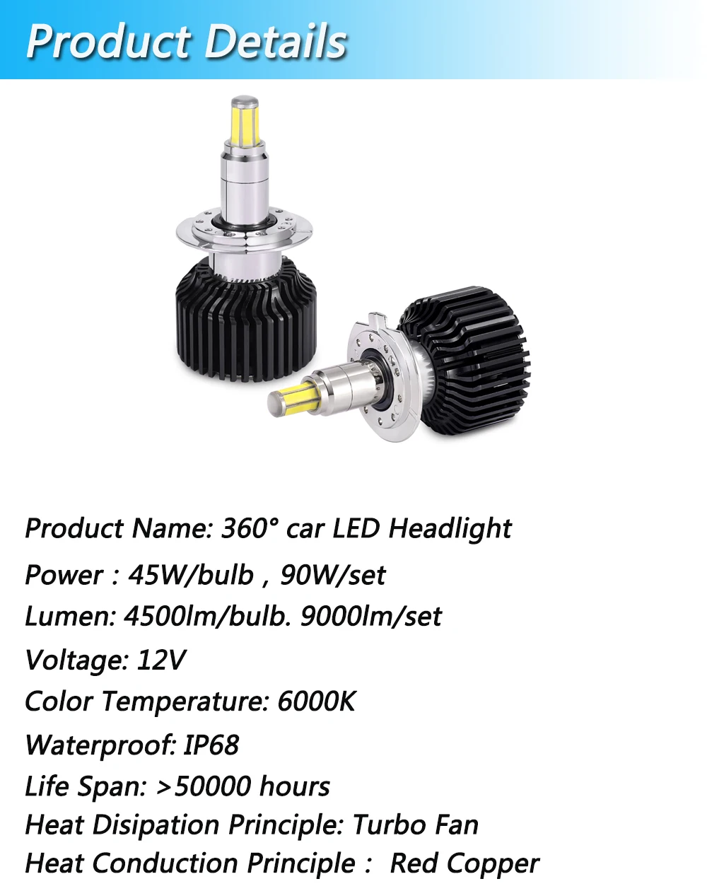 Все в одном светодиодный лампы для авто светодиодный лед лампы H4 H7 H11 светодиодный головной светильник 9005 9006 hb3 hb4 фары 9000LM 6000K 90W 12V светодиодный автомобильный светильник