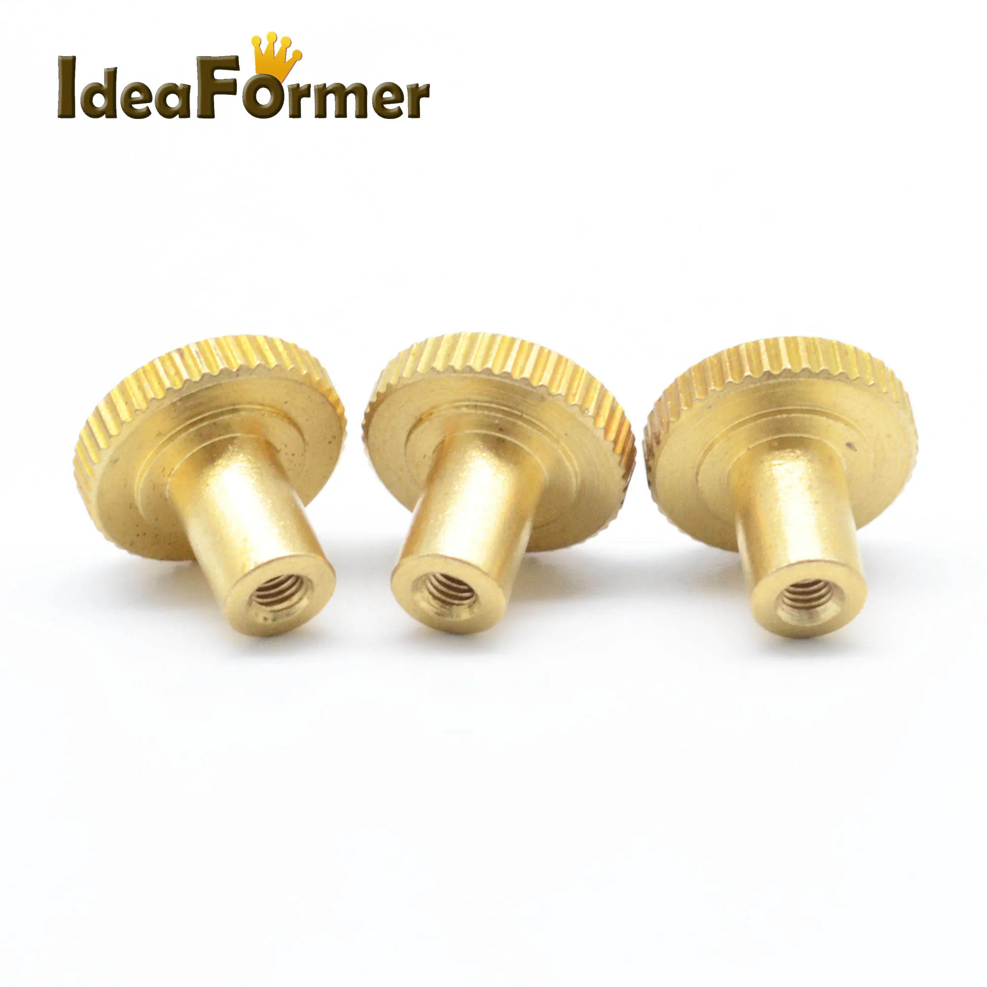 

4 pcs Ultimaker 2 DIY printer base plate M3 Nut platform M3 Knurled Nut Thumb screw UM2 M3 Nut Leveling Fixing For 3D Printer