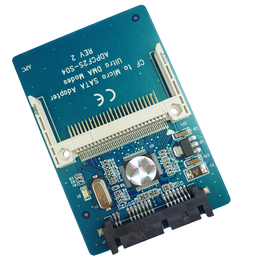 CF Compact Flash to 1.8" Micro SATA HDD Converter card8 satasata