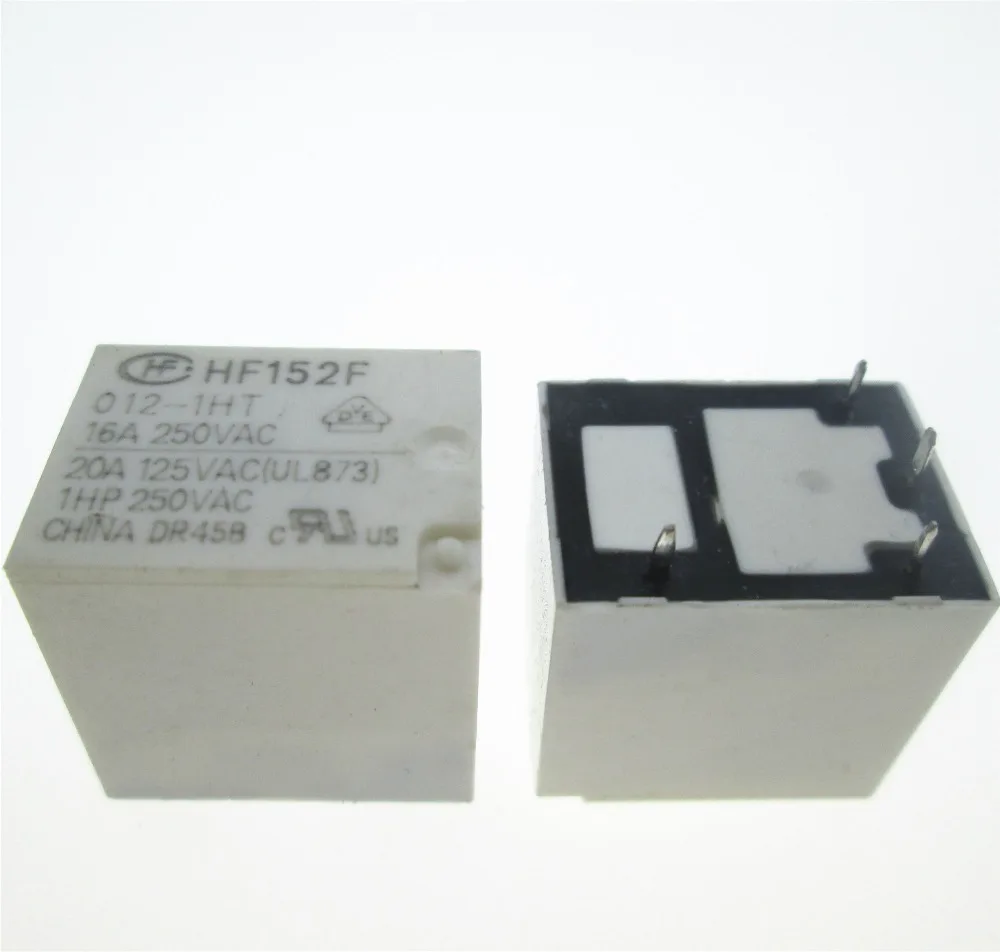 Реле HF152F 012 1HT 12 В в пост. Тока 16 А 250 4pin|Реле| |
