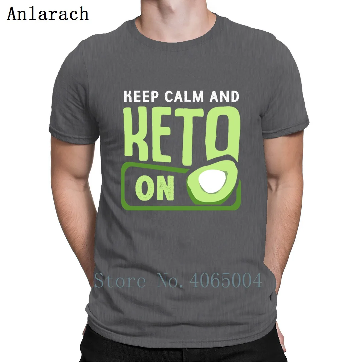 Кето диета с надписью Keep Calm And на футболке интересные Демисезонный удобные