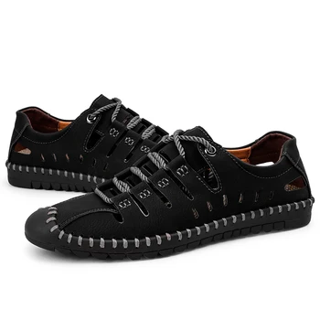 

Summer Sandals Men Shoes Comfortable Men Sandals Fashion Quick Dry Protective Toecap Casual Men Sandals Sport Walking Shoes