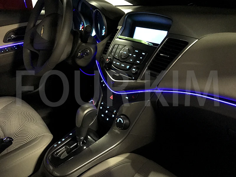 Auto Innerhalb Tuning Kühlen Streifen Refit Licht Glasfaser Band 4 ... Auto Innerhalb Tuning Kühlen Streifen Refit Licht Glasfaser Band 4 ...