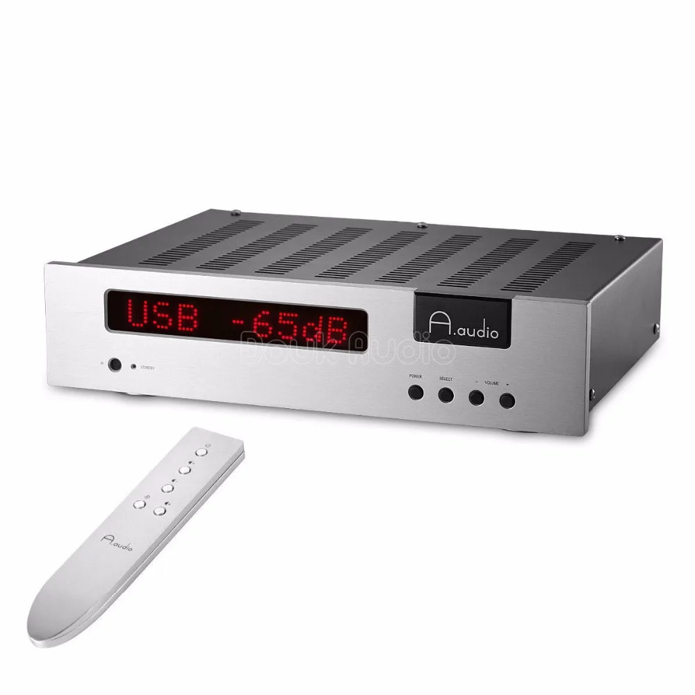 Douk аудио hi fi Мощный интегрированный трубный усилитель GE5670/трубный с PCM2706 + PGA232 USB