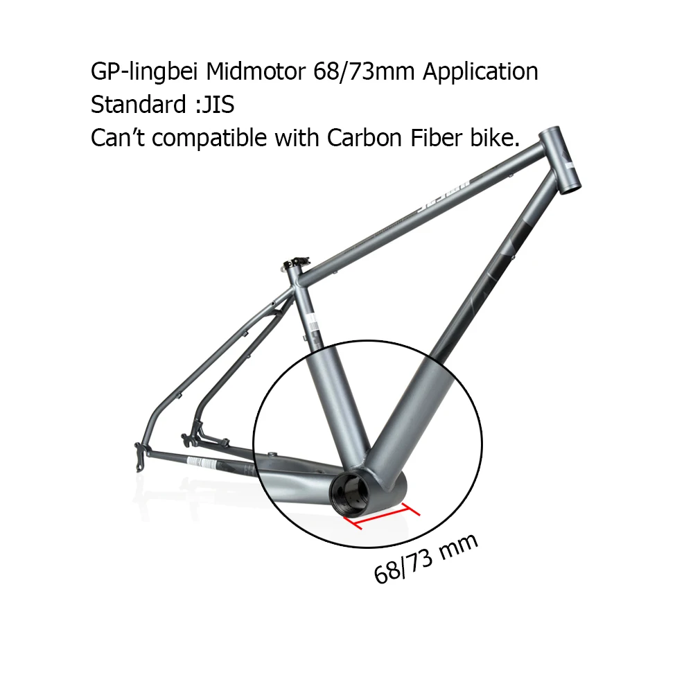 Discount okfeet GP Midmotor Torque  Sensor Controller Integrated Powerful 36V 48V500W Electric Bicycle ConvertionKit 4