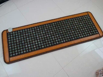 

Free Shipping for Tourmaline Heat Cushion Natural Jade Physical Therapy Mat Yoga Heat Cushion Health Care Cushion 150x50cm