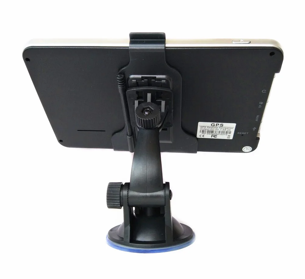7-дюймовый автомобильный gps навигации 256 M/8 GB спутниковой навигации Поддержка Bluetooth AV-IN Бесплатные дорожные карты, Беспроводной камера заднего вида по желанию