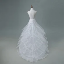 Два стальных супер со шлейфом Свадебное платье Полное платье специальная юбка. Нижняя юбка, увеличивающая твердое газовое детское платье с пышной юбкой Yes Bone