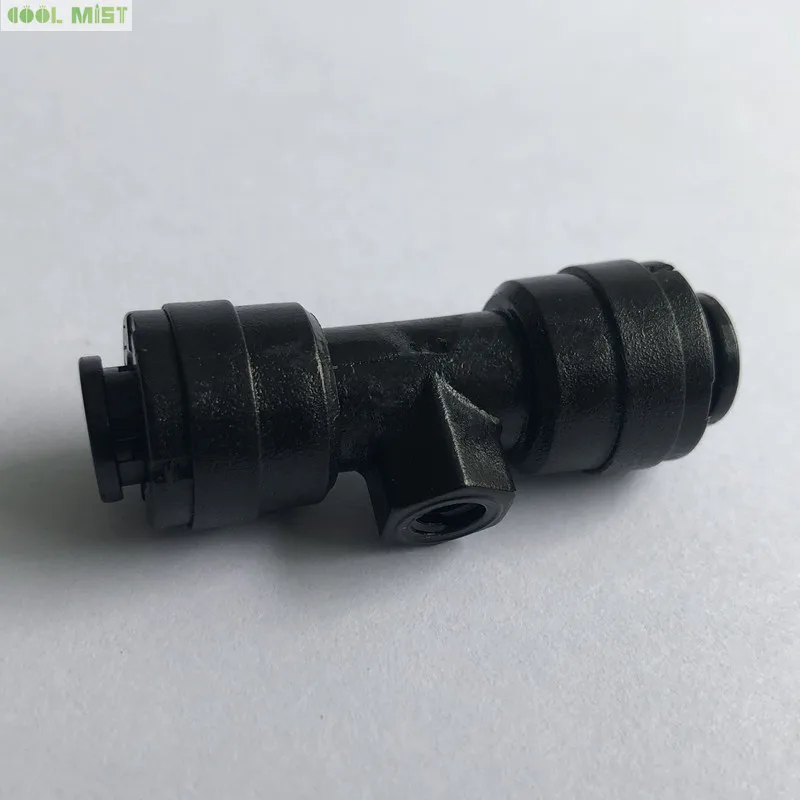 S075 высокое качество 1/4 'быстрое нажатие фиксатор сопла фитинги 10 24UNC Женская