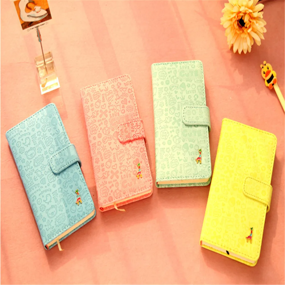 

2016Notebooks Writing pads diary notepad notebook creative gift kawaii magazine paper present school studentsnery supply