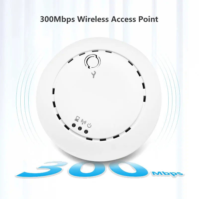 Cioswi 100 мВт беспроводная точка доступа для бизнес-облачного управления PoE DC 300 Мбит/с IEEE 802.11n Крытая наружная WiFi точка доступа AP