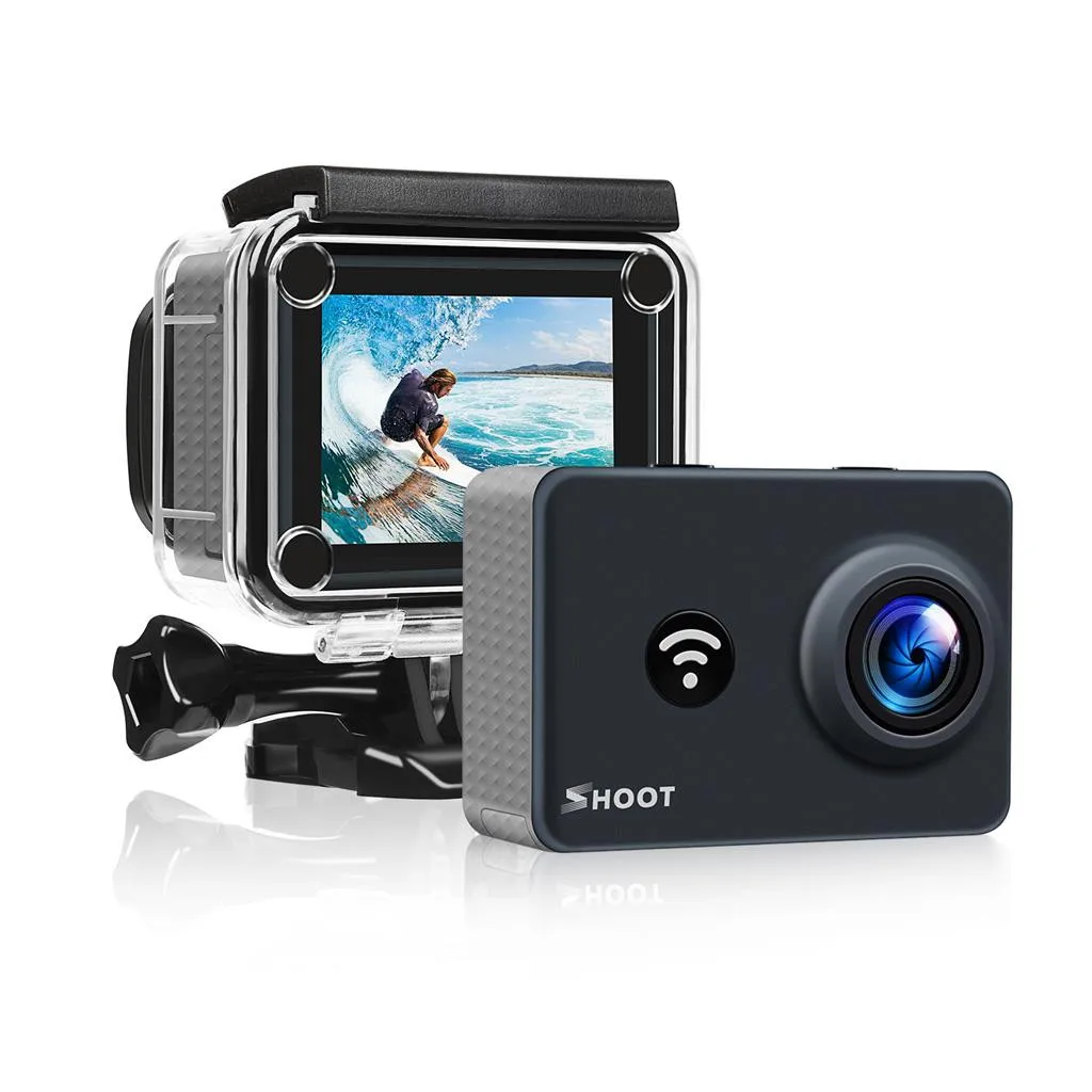 Экшн камера XTGP436 4K Wi Fi 2 4G 30fps дистанционное управление 1080P 14 МП Спортивная дюймовый