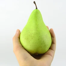 High simulation green pear model / fake fruit furnishings / shop decoration display cabinets display props