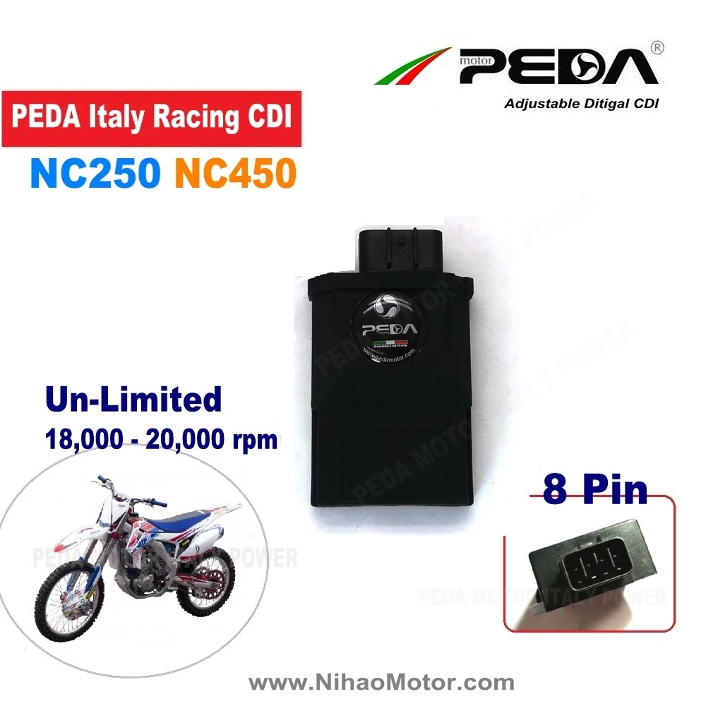 Для гонок на мотоциклах CDI NC250 NC450 Zongshen DC 20000 об./мин. неограниченное катушки зажигания performance moto запчасти Nihao r