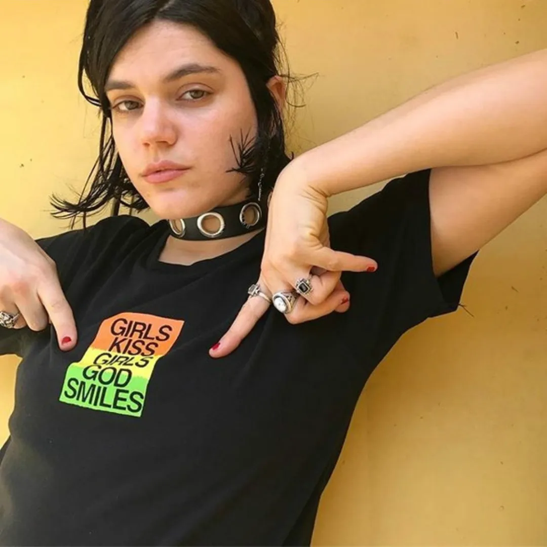 

New Arrival Summer Black Girl T shirts Cotton Short Sleeve Round Neck Basic Unisex T shirts Loose BoyFriend Style Uzzlang Tshirt