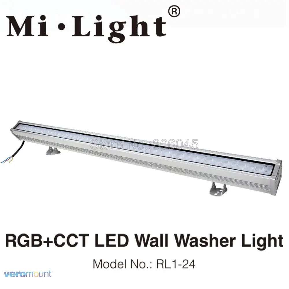 Mi светильник RL1-24 24 Вт RGB+ CCT светодиодный настенный светильник IP66 водонепроницаемый наружный светильник AC110V 220 В с регулируемой яркостью линейный 2,4G дистанционный WiFi APP