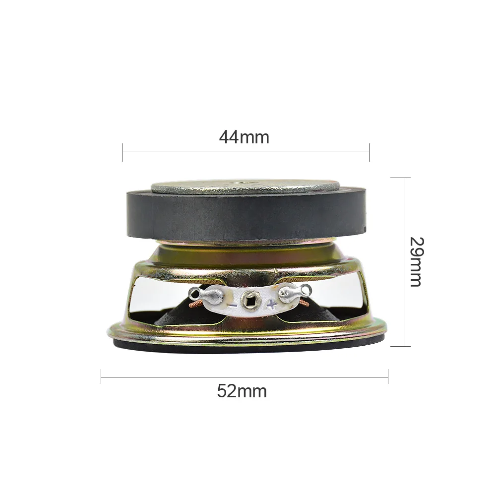 AIYIMA 2 шт. 52 мм аудио портативный динамик s 4Ohm 3 Вт Музыкальные твитеры громкий динамик DIY для Bluetooth динамик домашний кинотеатр звуковая система