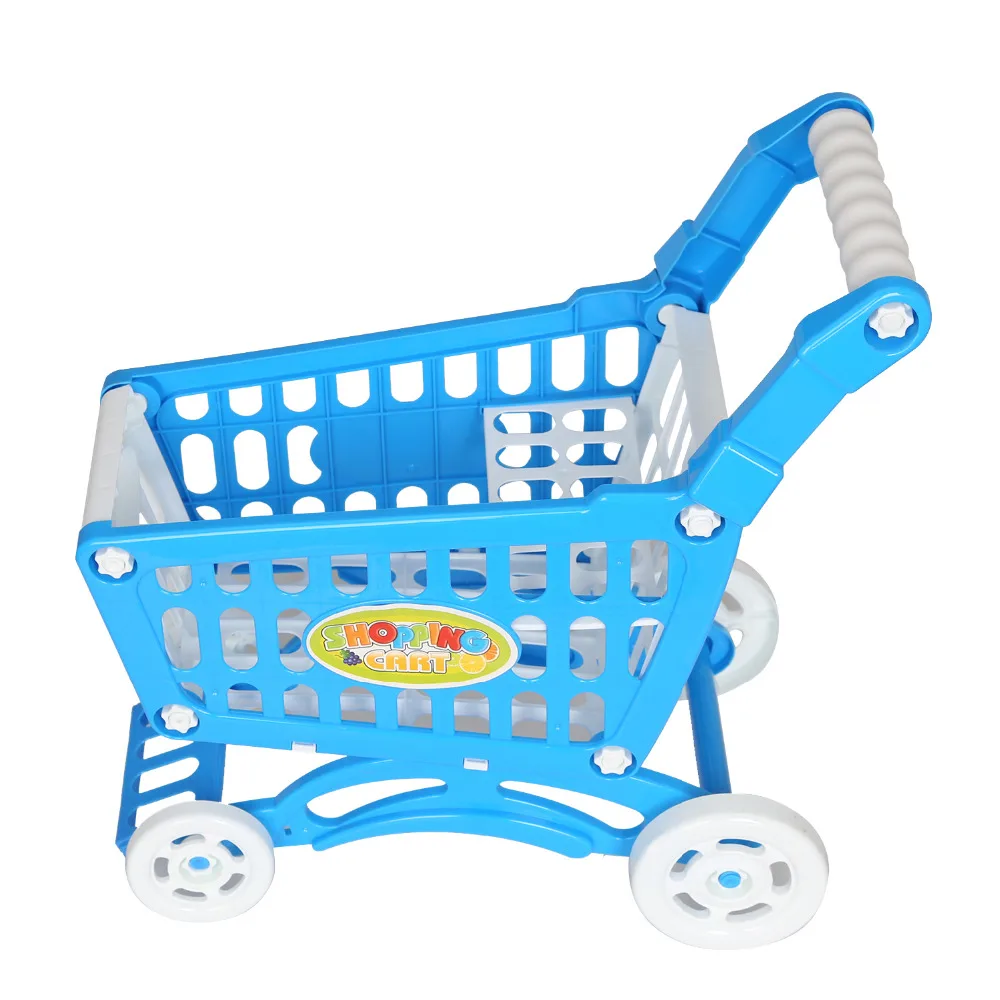 Ролевые игры мини-корзина Playset с фруктами и овощами продукты игрушки для детская тележка для покупок развивающие игрушки