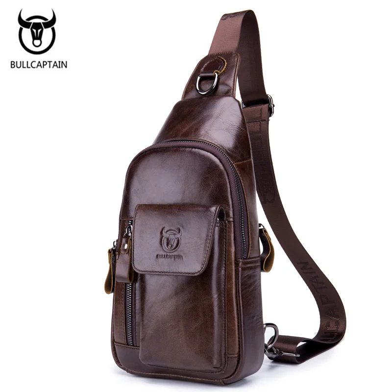 Men&#39;s Crossbody Bags Men&#39;s Chest Bags Designer Messenger Bag Leather Shoulder Bags Male Chest ...