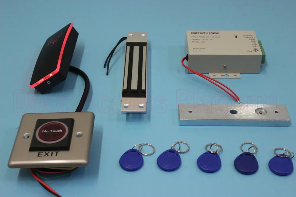 Уличный Водонепроницаемый Контроллер доступа к RFID карте IP54 блок питания