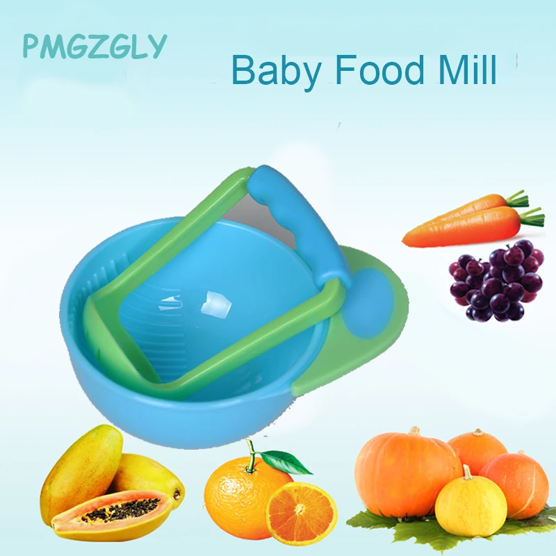Baby Feeding Dish Baby Food Mills Kids Vegetable and Fruit Feeder