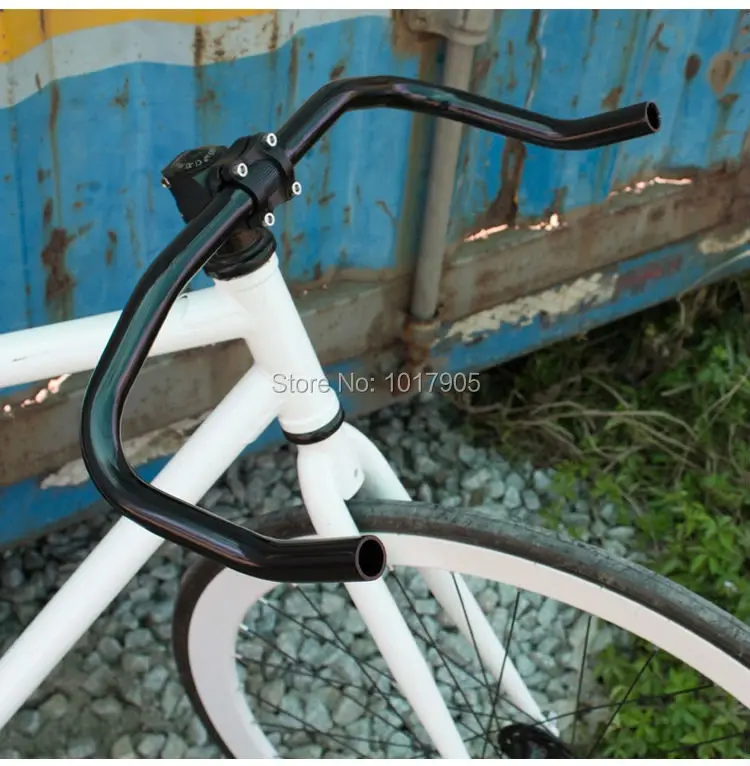 Cycling Road Bike Aluminum Alloy Handlebar Fixie Fixed Gear Bicycle