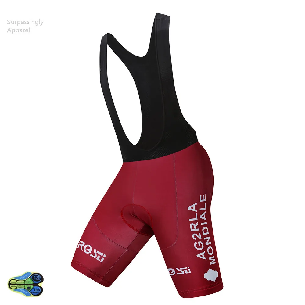 

2019 UCI Team Summer Pro Newest AG2R MTB Bicycle Mountain Bike Clothing ASTANA Cycling Bib Shorts 9D Gel Pad Men's Sportswear