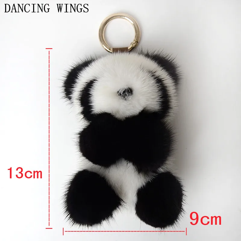 Cute Fluffy Genuine Real Mink Fur Pom Pom Plush Panda Keychain Key Ring Key Chain Women Bag Charm Accessories цена Cute Fluffy Genuine Real Mink Fur Pom Pom Plush Panda Keychain Key Ring Key Chain Women Bag Charm Accessories цены онлайн
