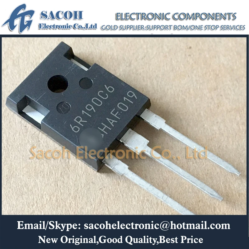 10 шт. IPW60R190C6 6R190C6 IPW60R160C6 6R160C6 TO-247 20.2A 600 в силовой MOSFET транзистор