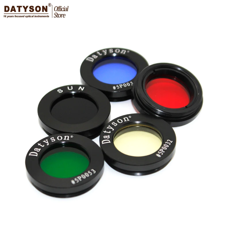 Filtros para Telescópios 1.25 Astro Astronômicos Lente Oculares Planetas Filtro Nebulosa M28x0.6 Rosca Métrica Fina 5 Cores Opcional 6 High Quality Ferramenta