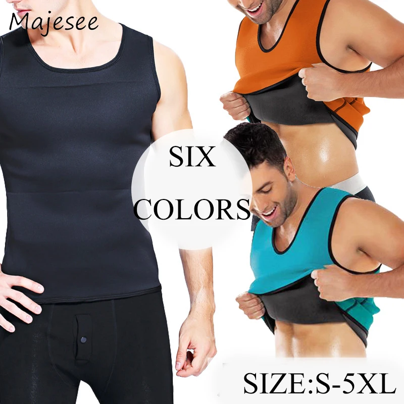 Men Body Shaper Tank Mens Tanks Breathable Tops Protecting Waist