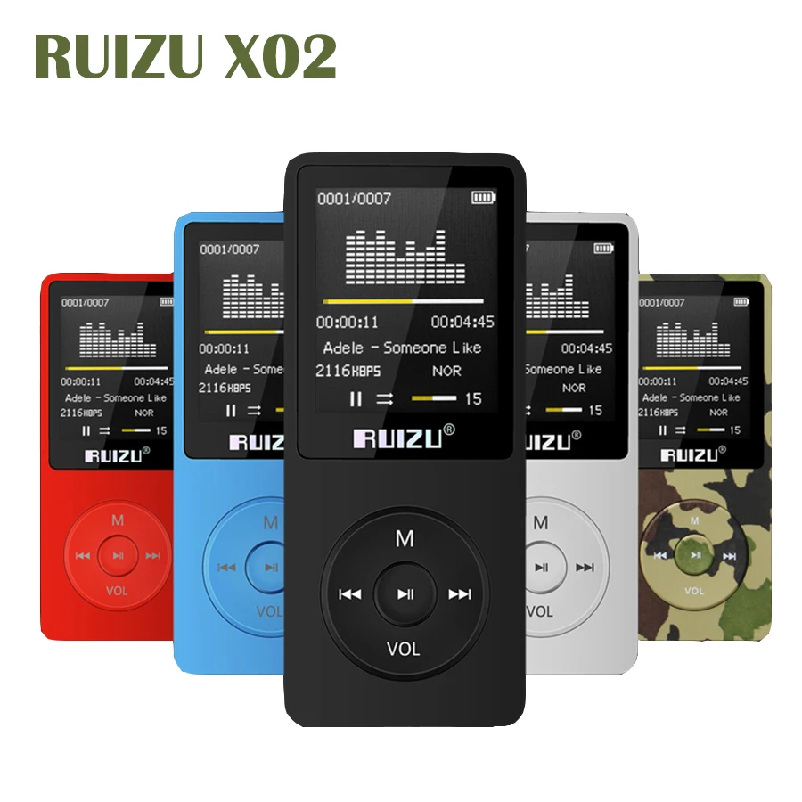Original-RUIZU-X02-Hifi-APE-FLAC-WAV-MP3-Player-8GB-1-8-Screen-80-hours-Play