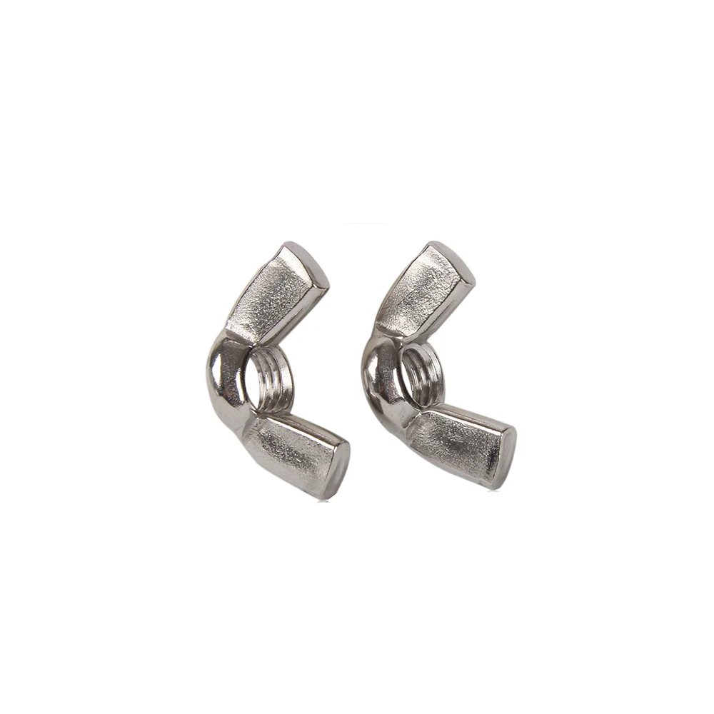 

Butterfly Ingot Wing Nut 304 Stainless Steel Steel Thread Hand Tighten Nut M3 M4 M5 M6 M8 M10 M12 DIN315