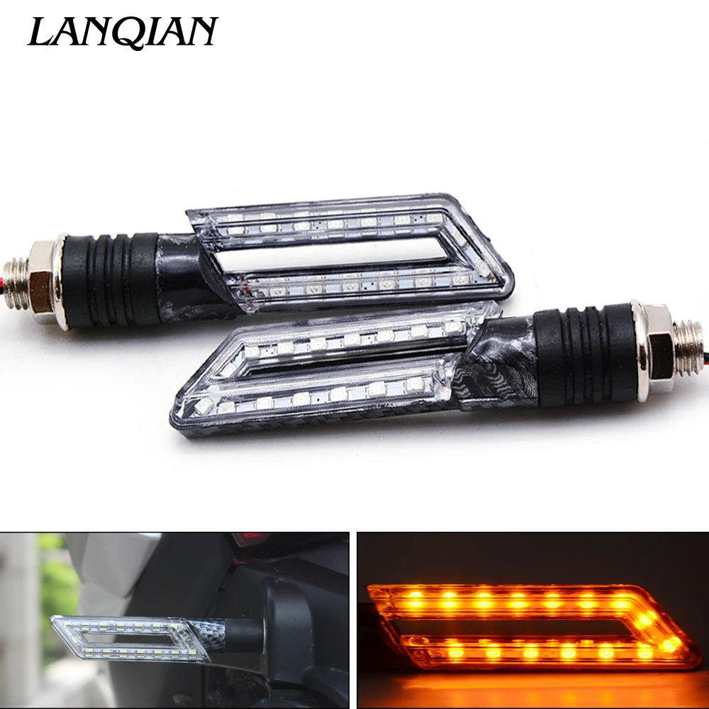

Universal Motorcycle Turn Signal Light Indicators Light For yamaha R1 R3 R6 R15 MT07 MT09 MT10