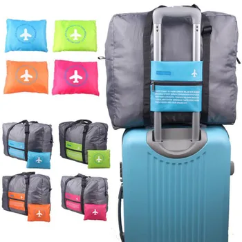 

WaterProof Travel Bag Large Capacity journey duffle Women Nylon Folding Bag Unisex Men Luggage Travel Handbags Wholesale