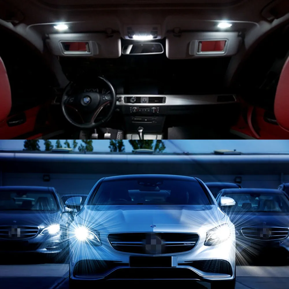 WLJH 10x авто светодиодный T10 W5W Стоянкы Автомобилей Автомобиля положение лампы