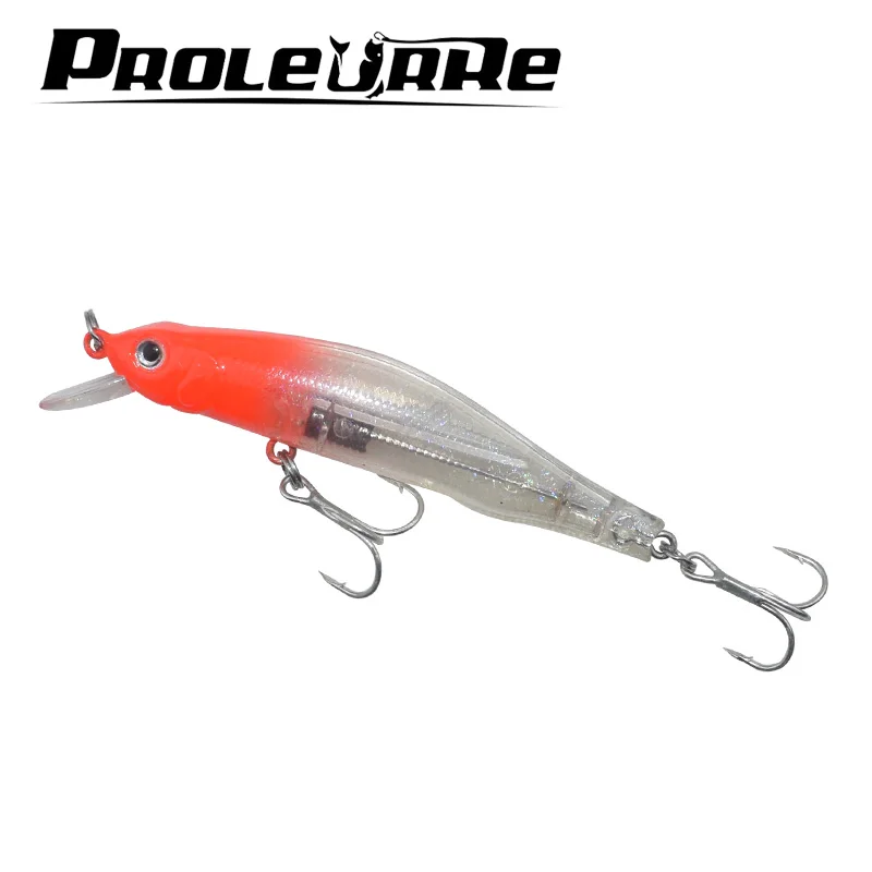 

Proleurre Bronzing Laser Minnow Fishing Lures Japan Artificial 8.5G 9CM Wobblers Model Professional CrankBaits Fake Fish Fishing
