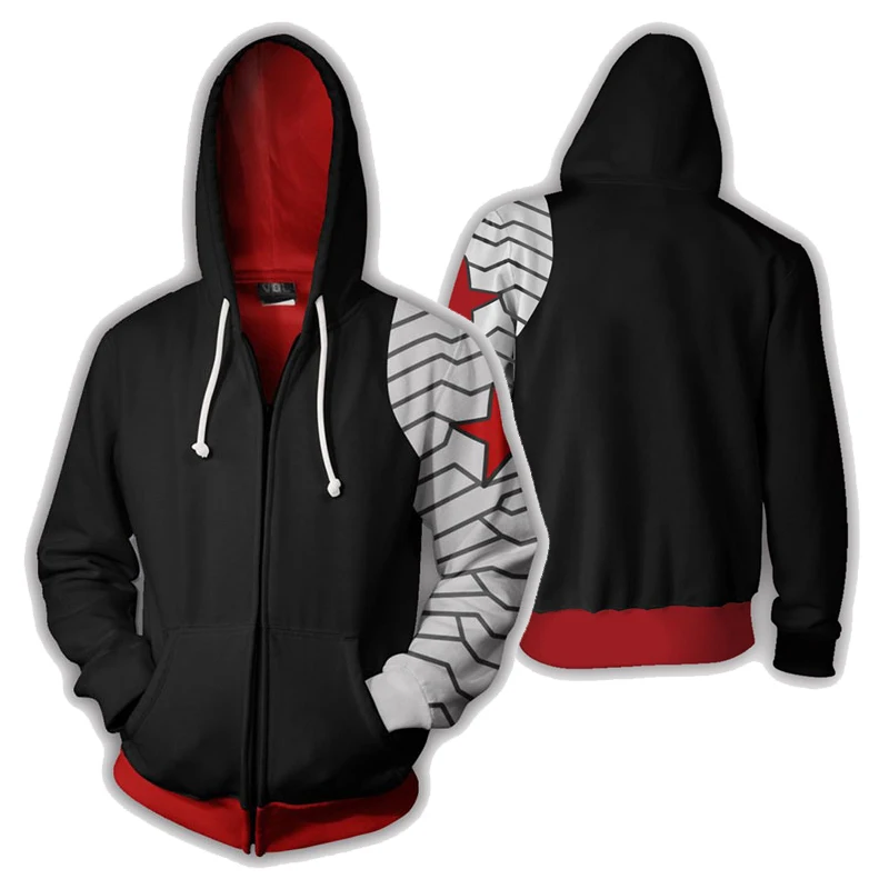 

Avengers Captain America Jacket Unisex Spiderman Sweatshirt Men Women Hoodie Cosplay Costumes 2019 Superhero Iron Man Hoodies