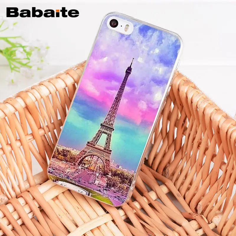 Babaite Love London Париж Эйфелева башня Франция чехол для телефона чехол для iphone 11 Pro 11Pro Max 8 7 6 6S Plus X XS MAX 5 5S SE XR