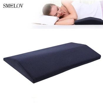 

long comfort soft lumbar support cushion memory foam office chair bed back lumbar support Pregnant women wedge sleeping pillow