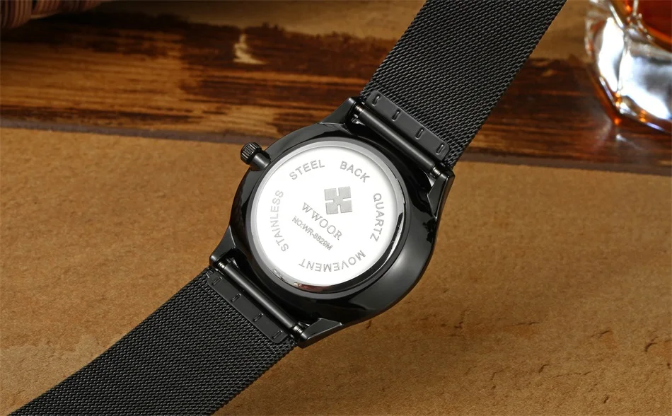 Япония кварцевые часы повседневные ультра тонкие наручные часы бизнес бренд сетки ремни аналоговые черные спортивные часы мужские Relogio Masculino