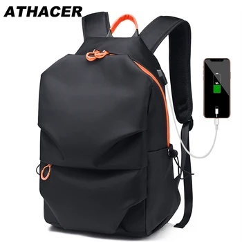

Athacer Waterproof Oxford Travel Backpack For Men Big Size Laptop Bag Large Capacity Shoulders Backpacks USB School Bags Women
