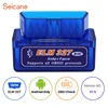 Seicane Mini ELM327 V1.5 Scanner de voiture, outil de Diagnostic pour VW Chrysler, Ford, Mazada, Nissan, Toyota, lecteur de Codes OBD2, Bluetooth ► Photo 2/6