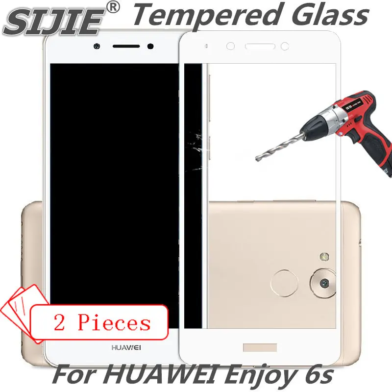 2 шт Полное покрытие закаленное стекло для HUAWEI Enjoy 6s 6 S экран защитный чехол