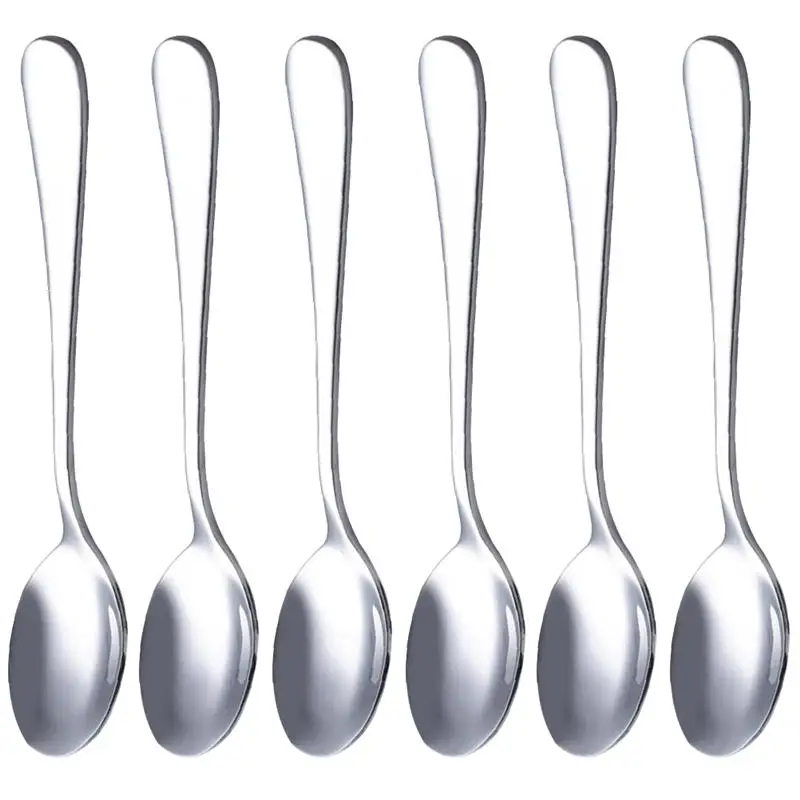 Stainless Steel Coffee Spoon Tea Cup Spoon Teaspoon Tableware Kitchen