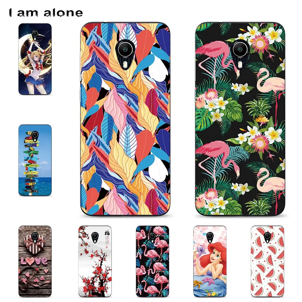 

I am alone Phone Cover For Vodafone Smart N9 Lite 5.34 inch Solf TPU Cellphone Fashion Cases For Smart N9 Lite Shipping Free