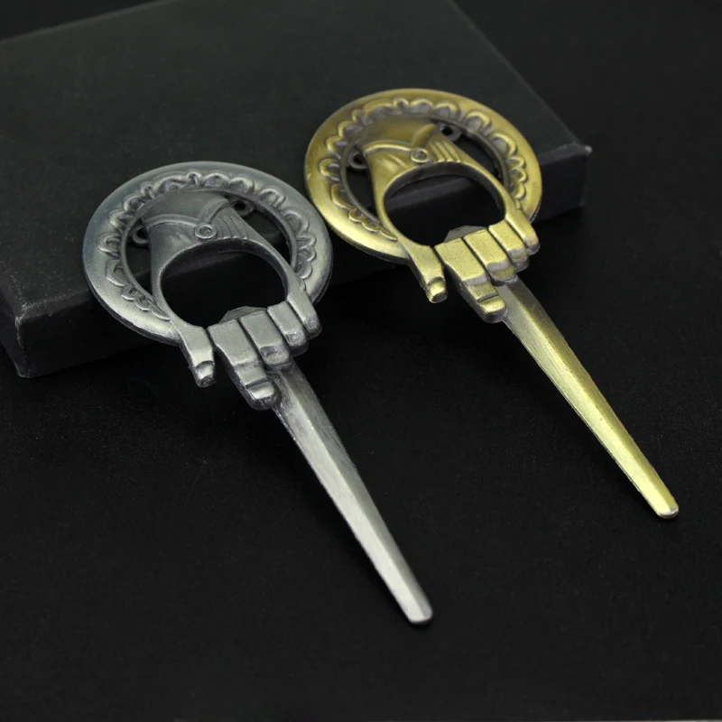

Ice And Fire Keychain Game of Thrones Keychain bottle opener Hand Of The King Beer Opener Keyring Game of rights around